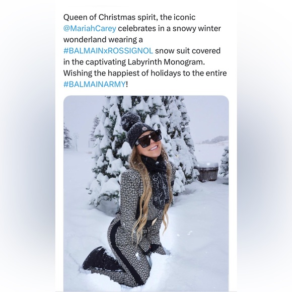 BALMAIN LIMITED EDITION quilted printed ski pants 38 NWT - Picture 6 of 16